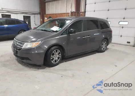 2011 Honda Odyssey Ex-L from USA, damaged, VIN 5FNRL5H65BB017367